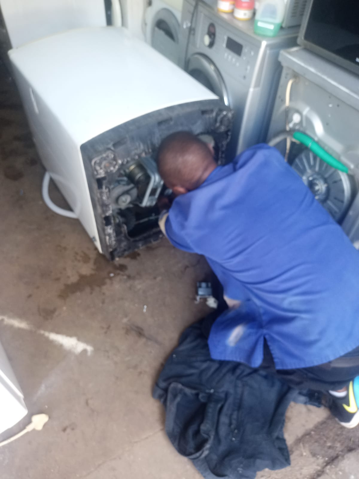Appliance repair work